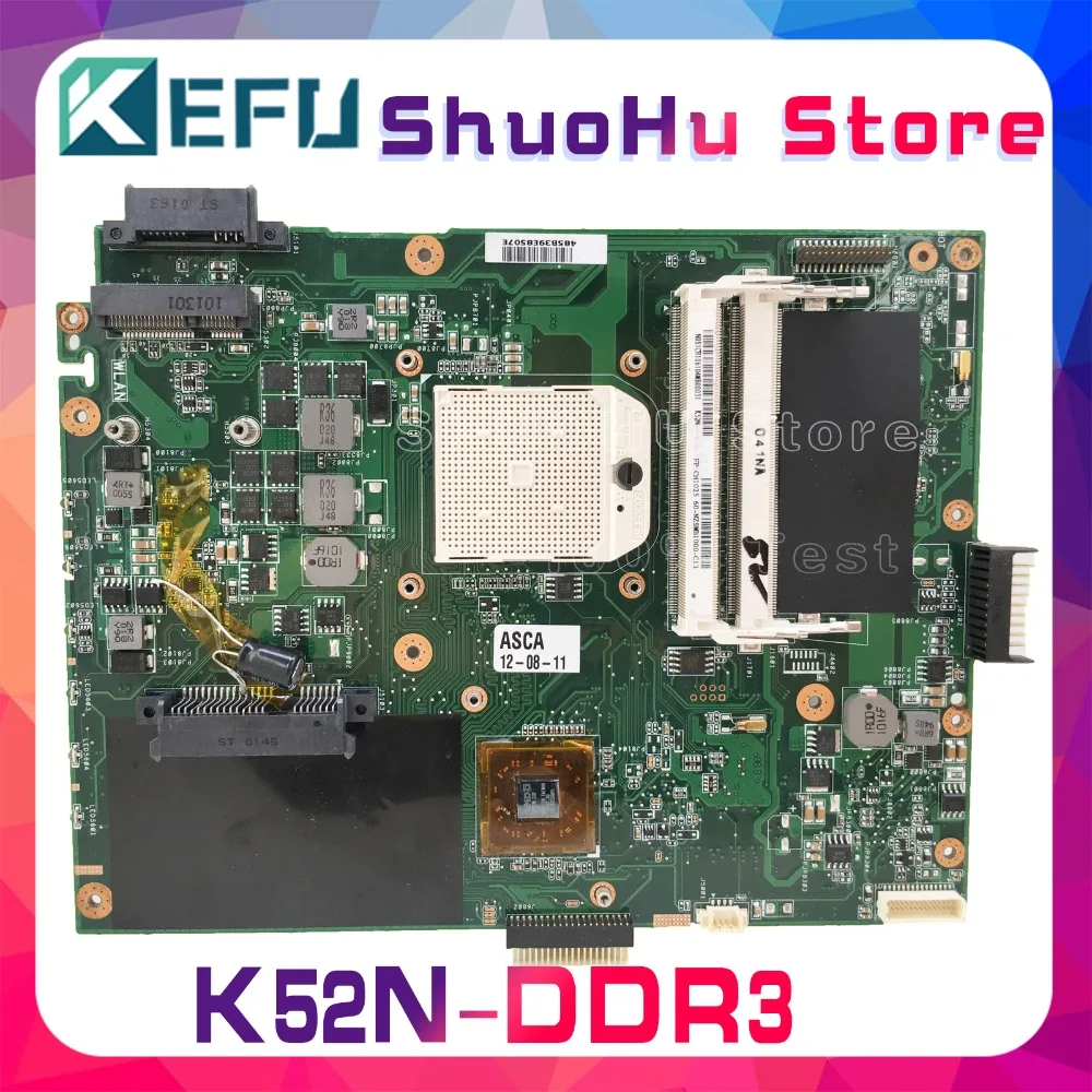 Материнская плата KEFU K52N для ноутбука ASUS A52N X52N K52N протестированная на 100% рабочая оригинальная материнская плата
Материнская плата KEFU K52N для ноутбука ASUS A52N X52N K52N протестированная на 100% рабочая оригинальная материнская плата