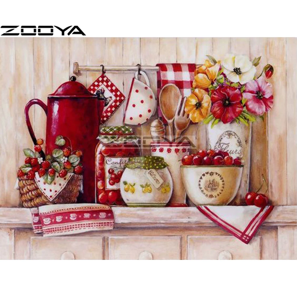ZOOYA Diamond Embroidery Round Diamond Painting Wall Sticker Pictures Of Rhinestone Cross-Stitch Flower Fruit Tea Set Kits R1637
ZOOYA Diamond Embroidery Round Diamond Painting Wall Sticker Pictures Of Rhinestone Cross-Stitch Flower Fruit Tea Set Kits R1637