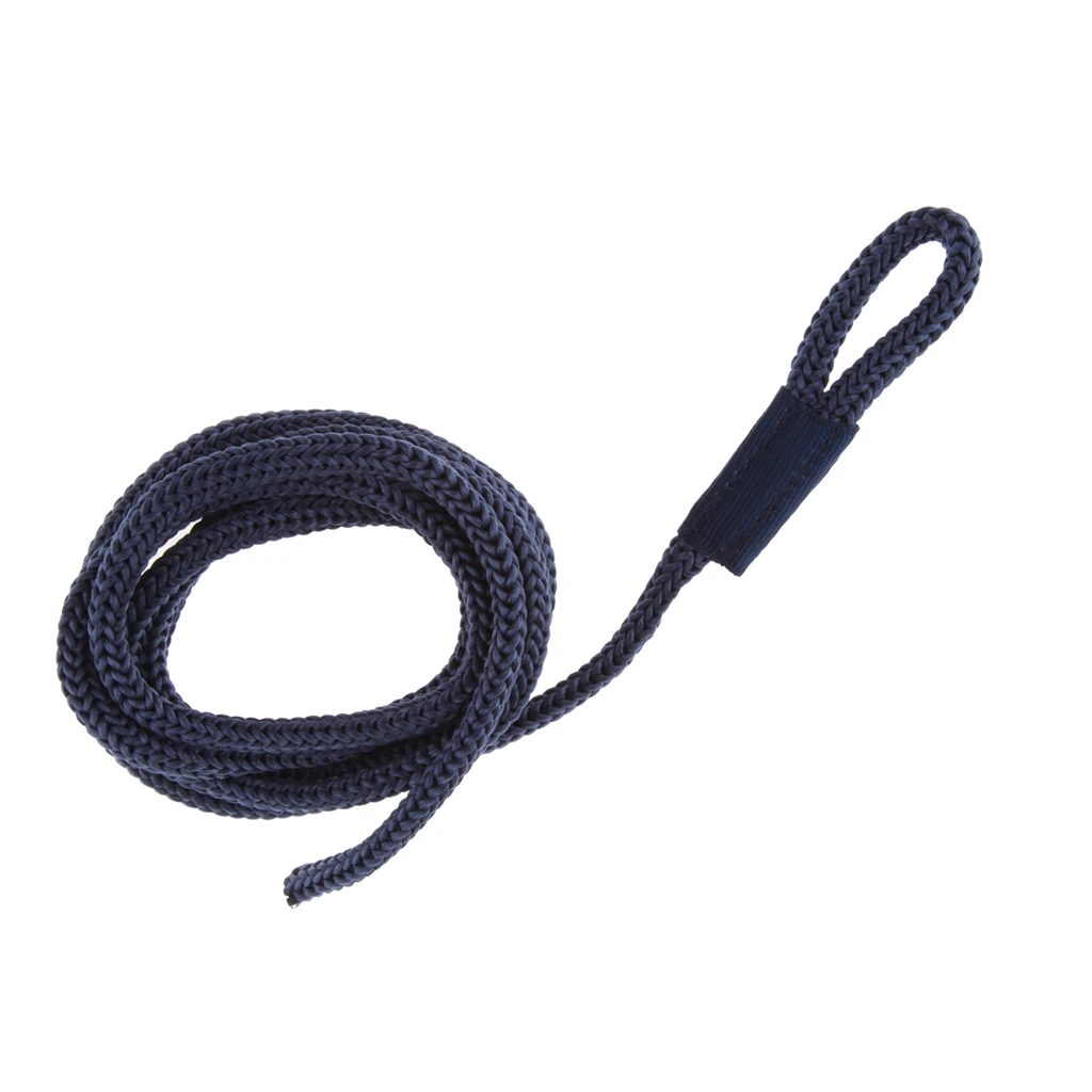 2x 1/4inch x 5ft Blue Braid Nylon Dock Line Boat Mooring White Multifilament polypropylene double braid construction | Автомобили и