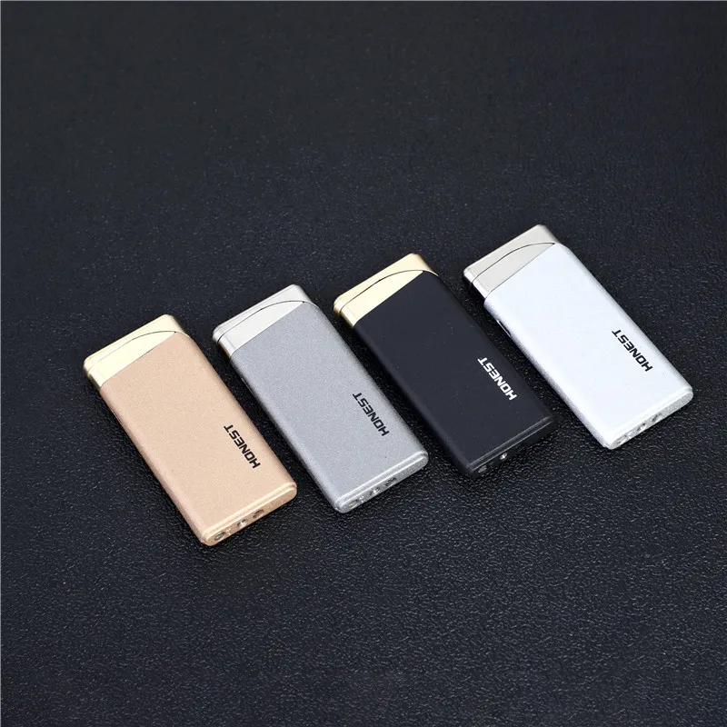 Ultra-thin Metal Electronic Lighter Turbo Lighter gas Lighter Matte Butane Cigar Cigarette Lighters smoking accessories
Ultra-thin Metal Electronic Lighter Turbo Lighter gas Lighter Matte Butane Cigar Cigarette Lighters smoking accessories