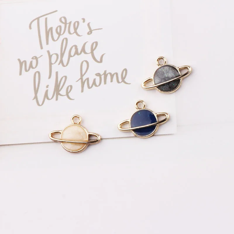 10pcs Gold tone Shiny Colorful Enamel Saturn Planet in Universe Shape Pendant Charm for DIY Special Earring Necklace Jewelry
10pcs Gold tone Shiny Colorful Enamel Saturn Planet in Universe Shape Pendant Charm for DIY Special Earring Necklace Jewelry