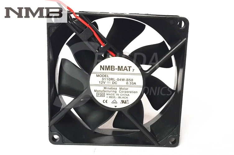 Для NMB 3110RL 04W B50 8025 8 см 80 мм DC 12V 0.33A сервер инвертор осевой вентилятор
