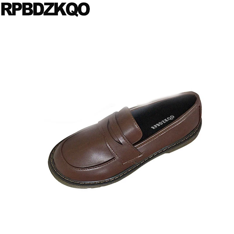 Brown Round Toe Vintage Women Oxfords Shoes Designer Loafers Slip On Flats Japanese School 2021 Retro Shallow China Chinese
Brown Round Toe Vintage Women Oxfords Shoes Designer Loafers Slip On Flats Japanese School 2021 Retro Shallow China Chinese