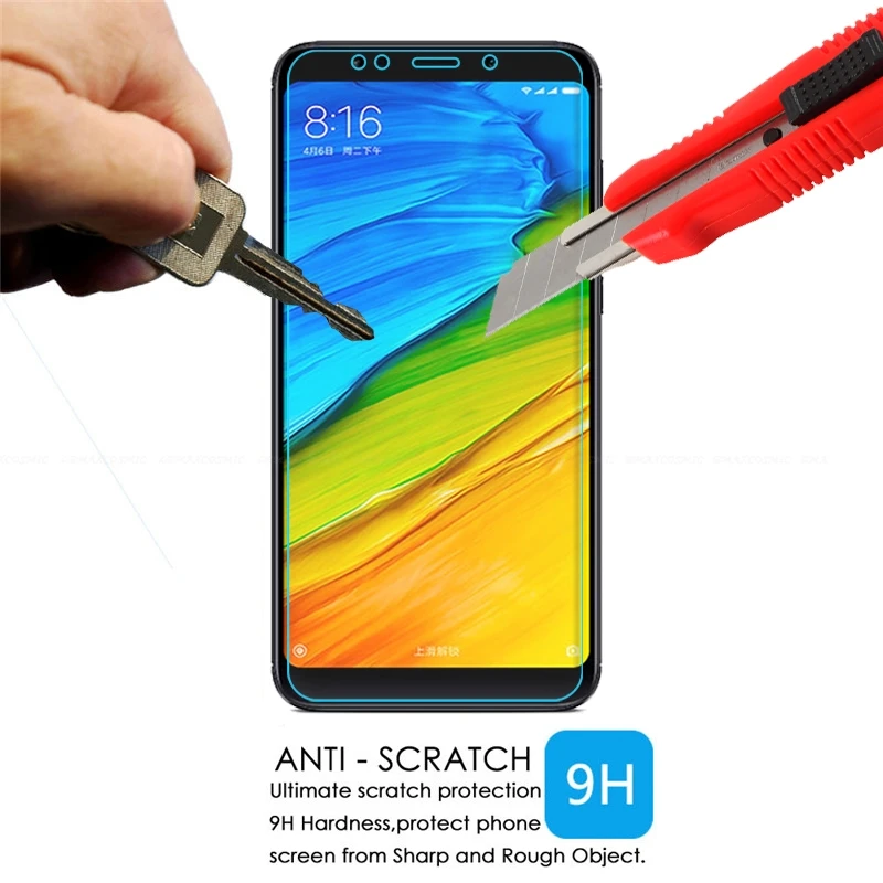Для Xiaomi Redmi 4X 4A 5 5A для xiaomi redmi 5plus закаленное стекло Note стеклянная пленка 9H защита