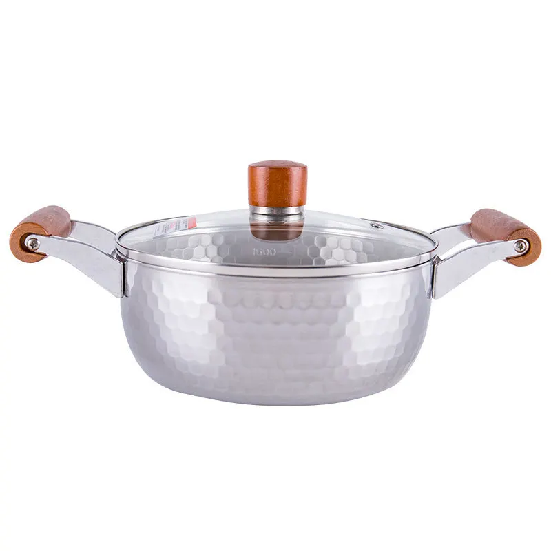 Japanese style stainless steel snow pan stainless steel milk noodle baby food health stew pot wood handle hot pot cooking cooker
Japanese style stainless steel snow pan stainless steel milk noodle baby food health stew pot wood handle hot pot cooking cooker
