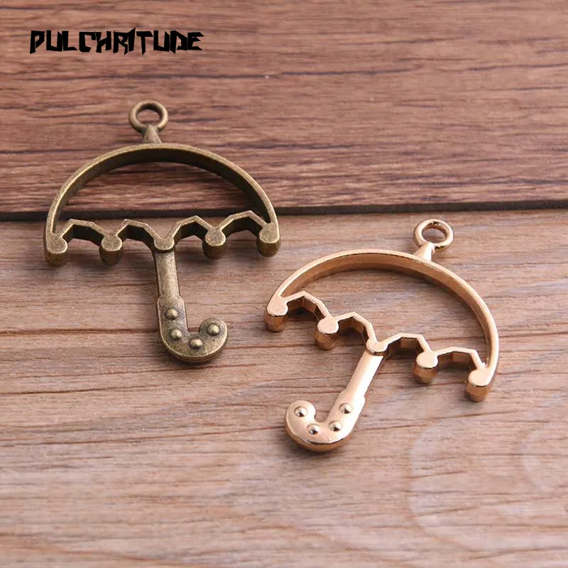 4pcs 32*42mm Two Color Alloy Jewelry Accessories Umbrella Charm Hollow Glue Blank Pendant Tray Bezel
4pcs 32*42mm Two Color Alloy Jewelry Accessories Umbrella Charm Hollow Glue Blank Pendant Tray Bezel