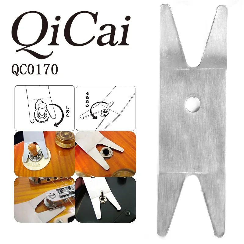 QiCai QC0170 гаечный ключ для акустической, электрической или басовой лампы для быстрой фиксации
QiCai QC0170 гаечный ключ для акустической, электрической или басовой лампы для быстрой фиксации