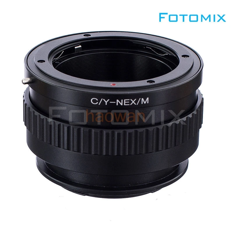 CY-nex Macro Focusing Helicoid Adapter ring for Contax Yashica CY Lens to sony E mount NEXC3/5N/6/7 A7 A7r A7r4 A7s A6000 camera
CY-nex Macro Focusing Helicoid Adapter ring for Contax Yashica CY Lens to sony E mount NEXC3/5N/6/7 A7 A7r A7r4 A7s A6000 camera