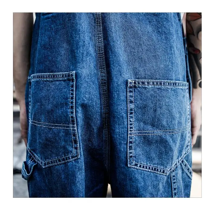 Men Jeans Denim Overalls Tide Brand Hip Hop Loose Fat Xl Work Clothes Suspenders Fashion Bib Pant Europe And The United States
Men Jeans Denim Overalls Tide Brand Hip Hop Loose Fat Xl Work Clothes Suspenders Fashion Bib Pant Europe And The United States