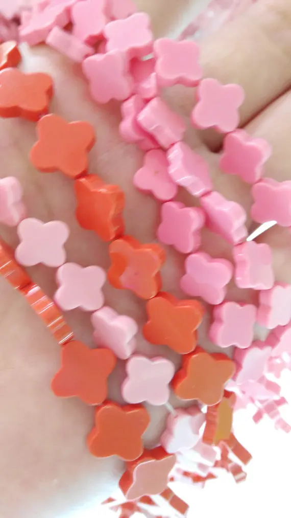 2strands 8 10 12mm Synthesize turquoise clover bead , clove florial white black oranger pink red cherry pink blue jewelry beads
2strands 8 10 12mm Synthesize turquoise clover bead , clove florial white black oranger pink red cherry pink blue jewelry beads
