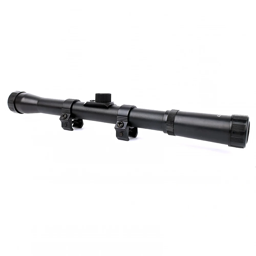 4x20 Rifle Optics Scope Crossbow Riflescope with Red Dot Laser Sight and 11mm Rail Mounts for 22 Caliber Guns Hunting
4x20 Rifle Optics Scope Crossbow Riflescope with Red Dot Laser Sight and 11mm Rail Mounts for 22 Caliber Guns Hunting