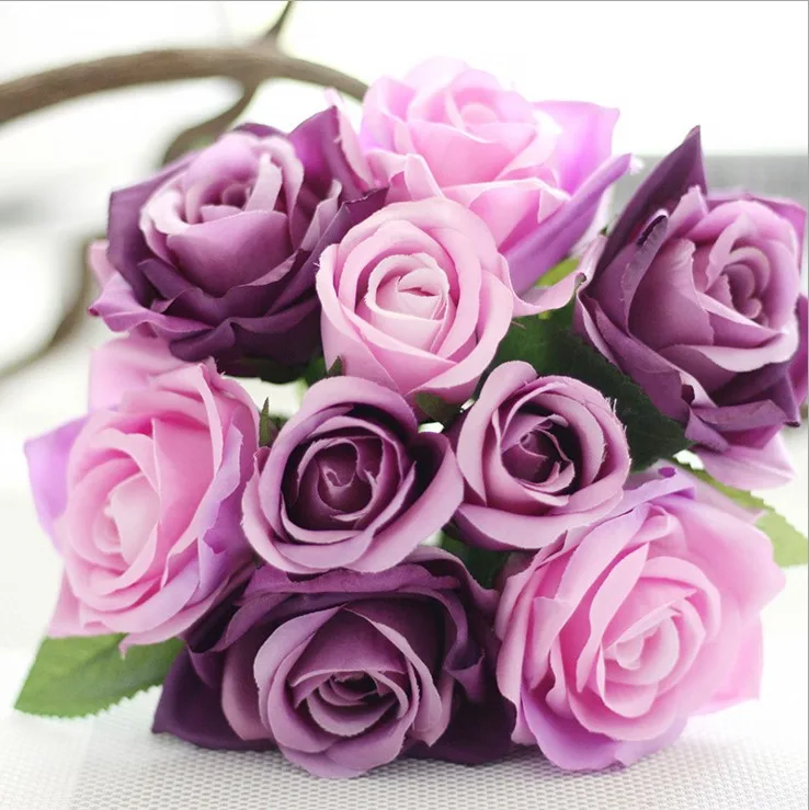Hot Sale!! Pretty Silk Rose Wedding Bouquet Hand Holding Flowers Home Decoration Hotel Home Table Decor
Hot Sale!! Pretty Silk Rose Wedding Bouquet Hand Holding Flowers Home Decoration Hotel Home Table Decor