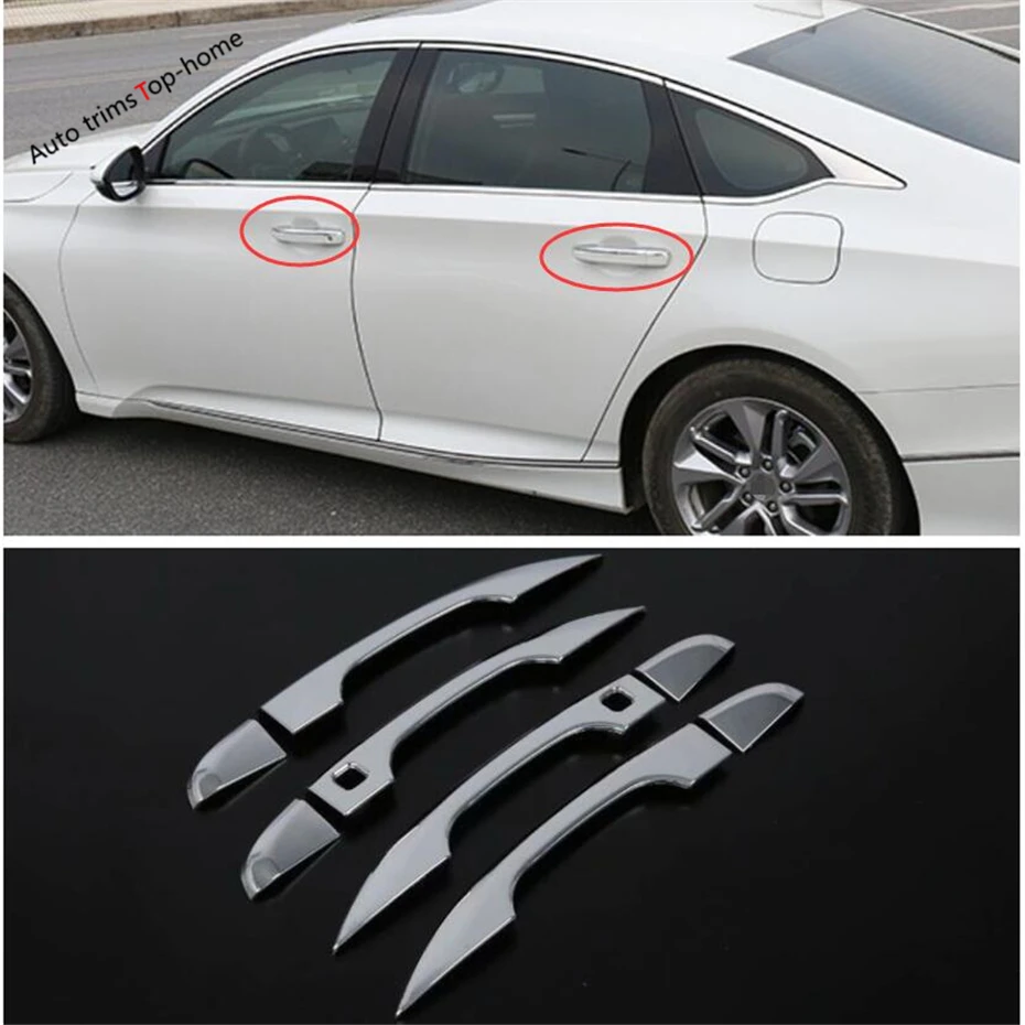 Yimaautotrims Side Door Handle Doorknob ABS Chrome / Carbon Fiber Look Cover Trim Fit For Honda Accord 10th 2018 2019 2020 2021
Yimaautotrims Side Door Handle Doorknob ABS Chrome / Carbon Fiber Look Cover Trim Fit For Honda Accord 10th 2018 2019 2020 2021