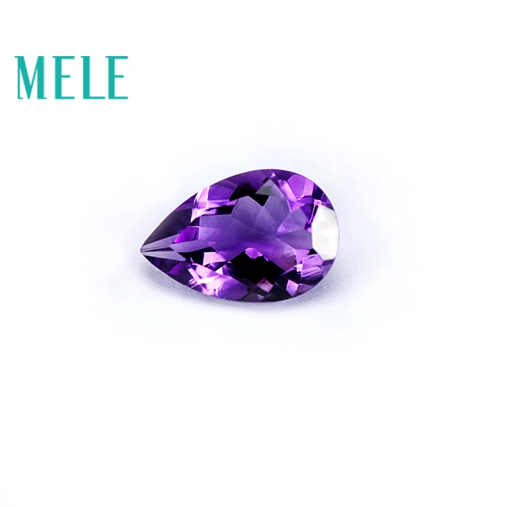 Brazil natural water drop amethyst,Top quality 8X12mm 2.63ct pear cut gemstone for jewelry making,DIY loose stone
Brazil natural water drop amethyst,Top quality 8X12mm 2.63ct pear cut gemstone for jewelry making,DIY loose stone