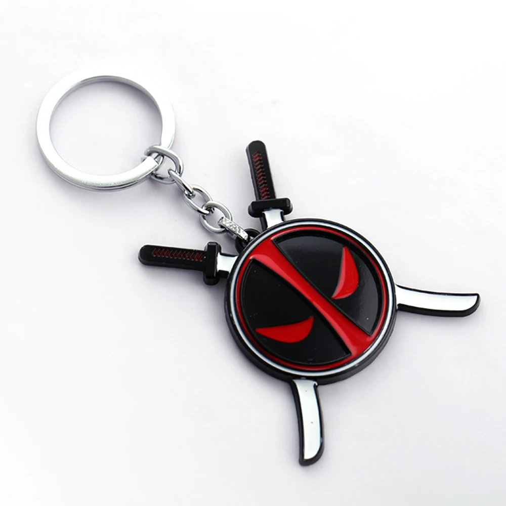 12pcs/lot Fashion Key Chain Deadpool Key Rings For Gift Chaveiro Car Keychain Jewelry Movie Key Holder Souvenir
12pcs/lot Fashion Key Chain Deadpool Key Rings For Gift Chaveiro Car Keychain Jewelry Movie Key Holder Souvenir
