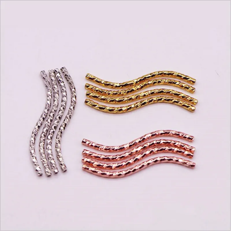30pcs Gold Rhodium Copper Metal Tube Spacer Charms Beads For Necklace Bracelet DIY Jewelry Making Z856
30pcs Gold Rhodium Copper Metal Tube Spacer Charms Beads For Necklace Bracelet DIY Jewelry Making Z856
