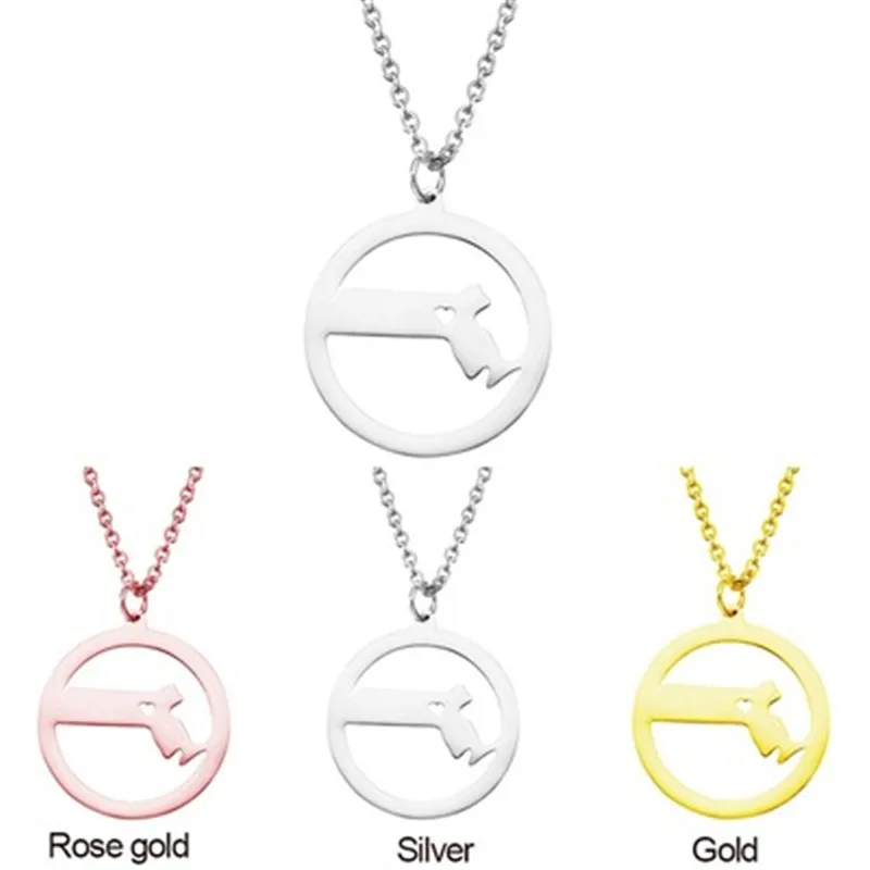 2019 new explosion model 304 stainless steel US map necklace simple Massachusetts pendant female jewelry
2019 new explosion model 304 stainless steel US map necklace simple Massachusetts pendant female jewelry
