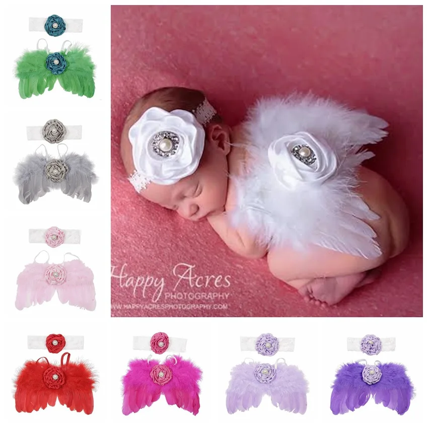 New Infant Newborn Photo Prop Kids Angel Fairy Feather Wing Costume With Lace Headband Set Children Party Decor
New Infant Newborn Photo Prop Kids Angel Fairy Feather Wing Costume With Lace Headband Set Children Party Decor
