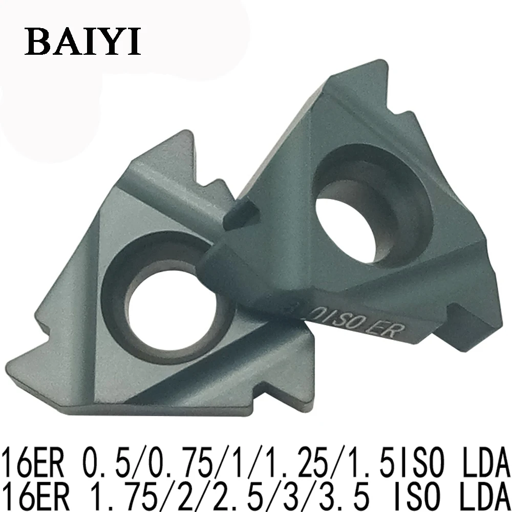 10pcs 16ER 0.5/1/1.25/1.5/1.75/2/2.5/3/3.5 ISO LDA carbide inserts cut steel and cast steel Special Offer lathe
10pcs 16ER 0.5/1/1.25/1.5/1.75/2/2.5/3/3.5 ISO LDA carbide inserts cut steel and cast steel Special Offer lathe