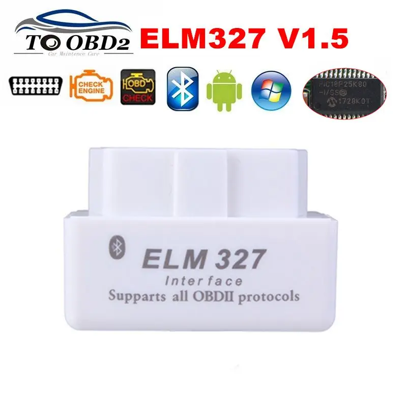 Считыватель кодов автомобиля FW V1.5 Super MINI ELM327 Bluetooth ELM 327 PIC18F25K80 версия 1,5 OBD2 / OBDII для Android
Считыватель кодов автомобиля FW V1.5 Super MINI ELM327 Bluetooth ELM 327 PIC18F25K80 версия 1,5 OBD2 / OBDII для Android