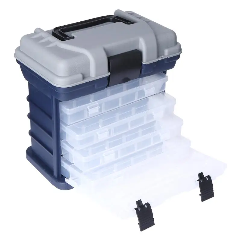 Portable 5 Layer Fishing box Large-Capacity Fish Lure Container Box Durable Fishing Tackle Storage Case Fishing Accessories
Portable 5 Layer Fishing box Large-Capacity Fish Lure Container Box Durable Fishing Tackle Storage Case Fishing Accessories