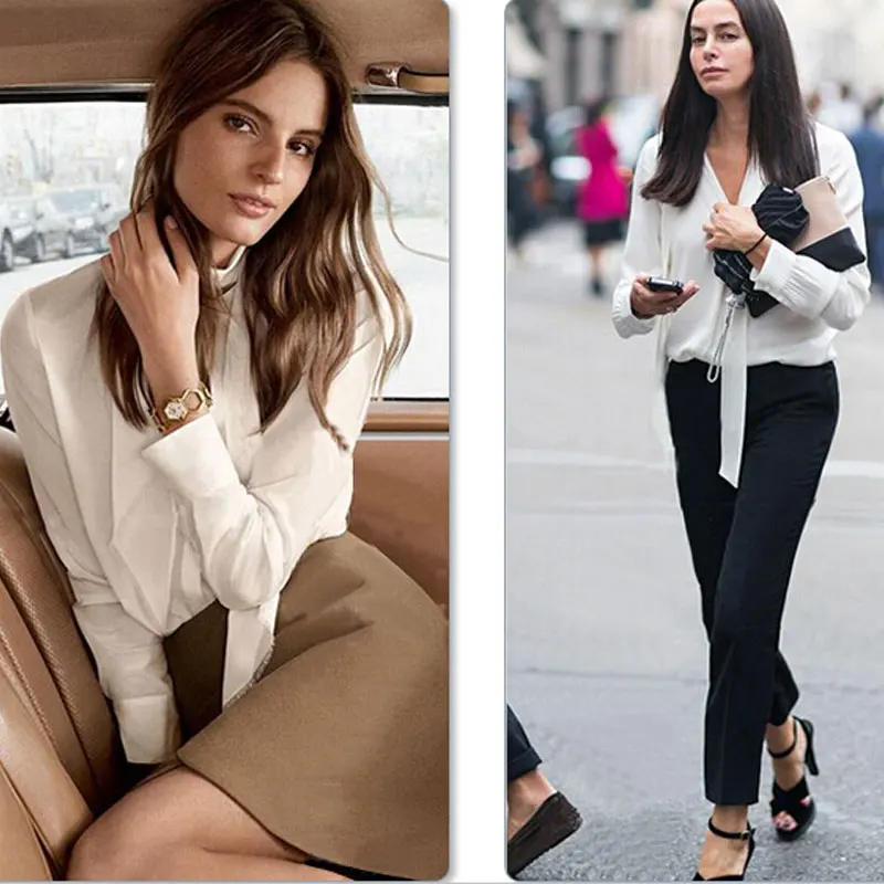 Spring Summer Women Blouse 2019 New style OL Bow neck Long sleeves Chiffon Blouses Shirts Female Tops Blusas camisa feminina
Spring Summer Women Blouse 2019 New style OL Bow neck Long sleeves Chiffon Blouses Shirts Female Tops Blusas camisa feminina