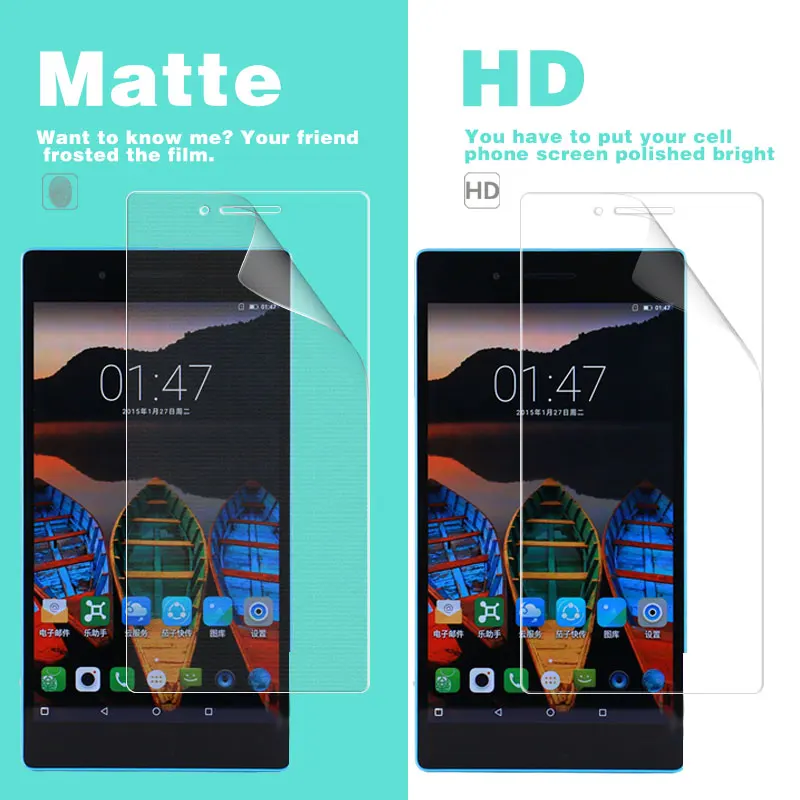 HD Clear Glossy Film For Lenovo TAB 3 7 730M TB3-730M/LTE 7 in Anti-Glare Anti-Fingerprint Anti-Scratches LCD Screen Film Cover
HD Clear Glossy Film For Lenovo TAB 3 7 730M TB3-730M/LTE 7 in Anti-Glare Anti-Fingerprint Anti-Scratches LCD Screen Film Cover