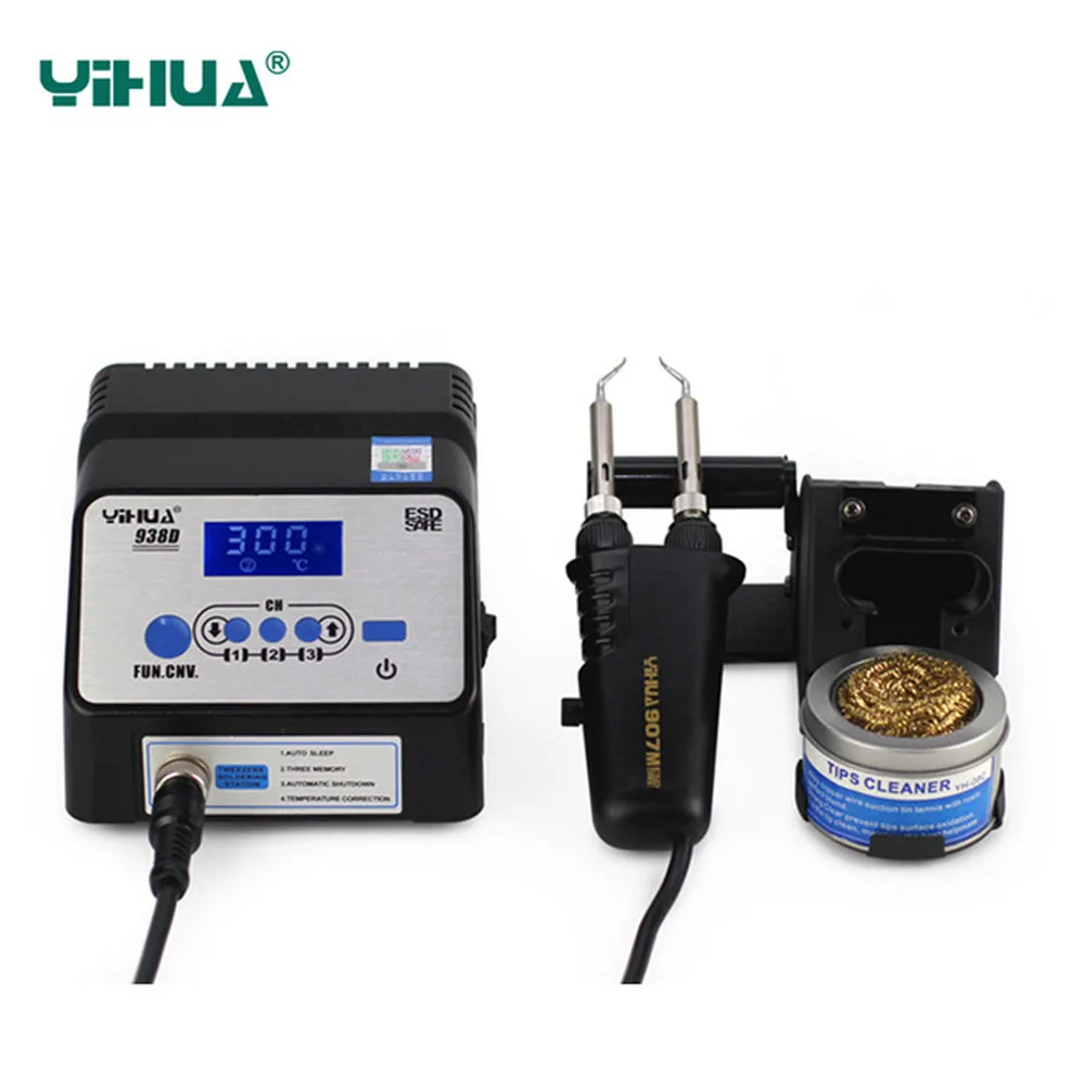 938D SMD паяльная пинцет, ремонтная станция, электрические нагревательные плоскогубцы, пинцет с постоянной температурой, паяльная станция
938D SMD паяльная пинцет, ремонтная станция, электрические нагревательные плоскогубцы, пинцет с постоянной температурой, паяльная станция