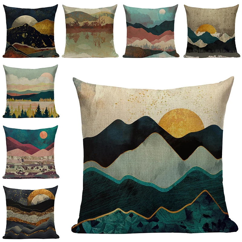 Scenic Linen Cushion Covers for Sofa Decorative Pillow Case Throw Pillowcase Car Seat Accessories Home Textile Decor 45x45cm
Scenic Linen Cushion Covers for Sofa Decorative Pillow Case Throw Pillowcase Car Seat Accessories Home Textile Decor 45x45cm