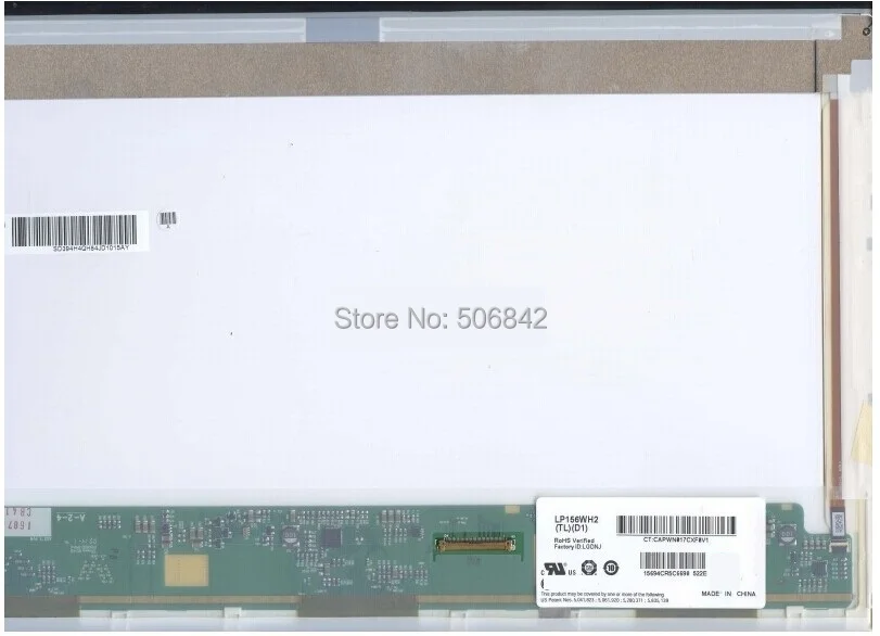 Дисплей для ноутбука LG Philips LP156WH2 TLD1 15,6 дюйма, 1366*768, 40 контактов, LP156WH2 TL D1
Дисплей для ноутбука LG Philips LP156WH2 TLD1 15,6 дюйма, 1366*768, 40 контактов, LP156WH2 TL D1