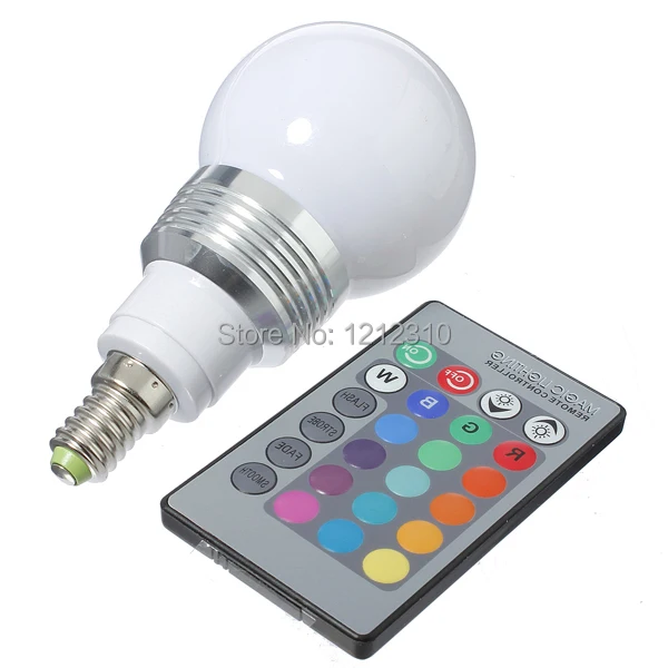 Free shiping 1pcs/lot High quality 9W RGB LED Bulb AC110V/220V E27/E14 Color Changeable RGB LED Lamp with IR remote control
Free shiping 1pcs/lot High quality 9W RGB LED Bulb AC110V/220V E27/E14 Color Changeable RGB LED Lamp with IR remote control