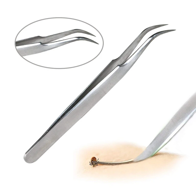 New 2pcs/Set Pet Dog Flea Remover Tick Removal Tool Stainless Steel Double Head Fork Tweezers Clip Dogs Cat Puppy Supplies
New 2pcs/Set Pet Dog Flea Remover Tick Removal Tool Stainless Steel Double Head Fork Tweezers Clip Dogs Cat Puppy Supplies