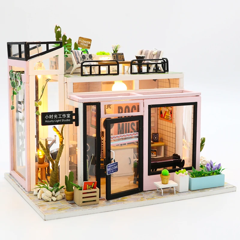 CUTEBEE DIY Dollhouse Wooden doll Houses Miniature Doll House Furniture Kit Casa Music Led Toys for Children Birthday Gift M903
CUTEBEE DIY Dollhouse Wooden doll Houses Miniature Doll House Furniture Kit Casa Music Led Toys for Children Birthday Gift M903