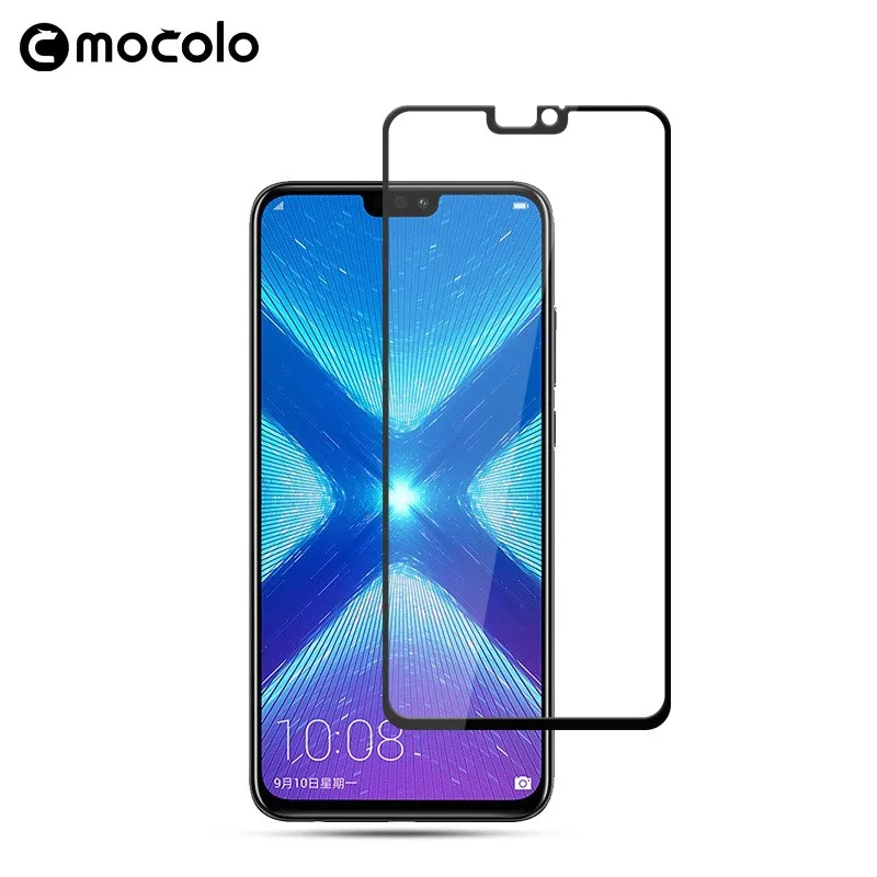 Защитная пленка Mocolo на весь экран с шелковой печатью для HUAWEI Honor 8X Max закаленное