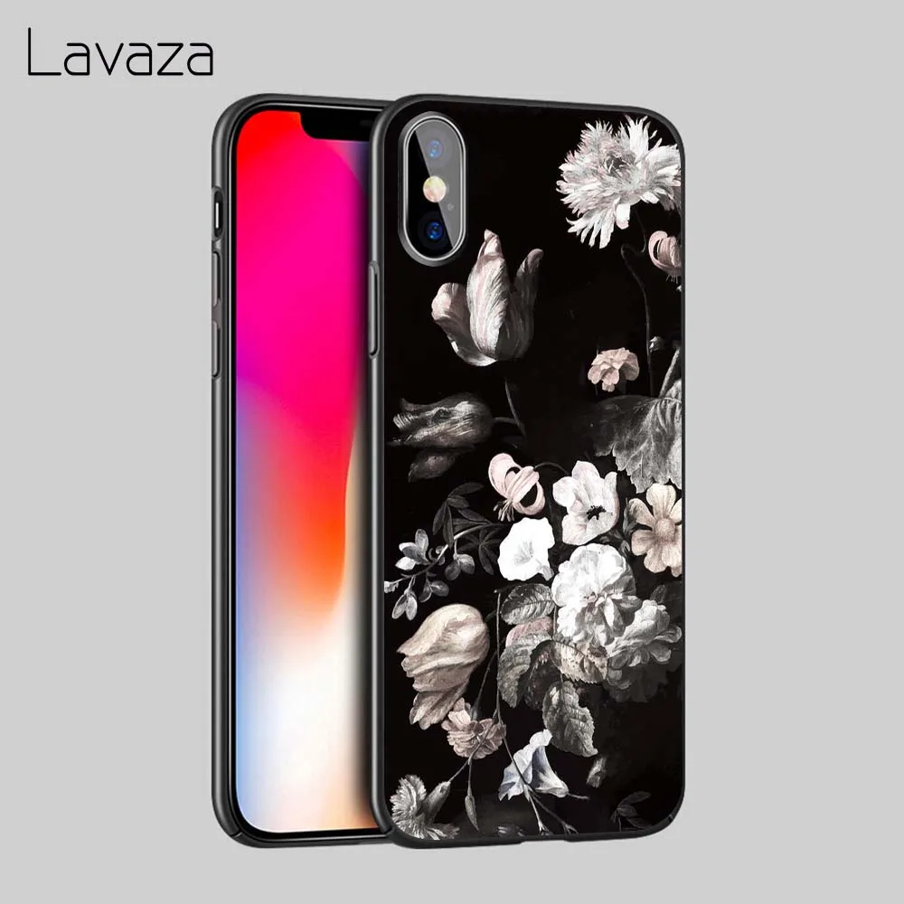 Lavaza Классический Цветочный Мягкий ТПУ чехол для Apple iPhone 6 6S 7 8 Plus 5 5S SE X XS MAX XR