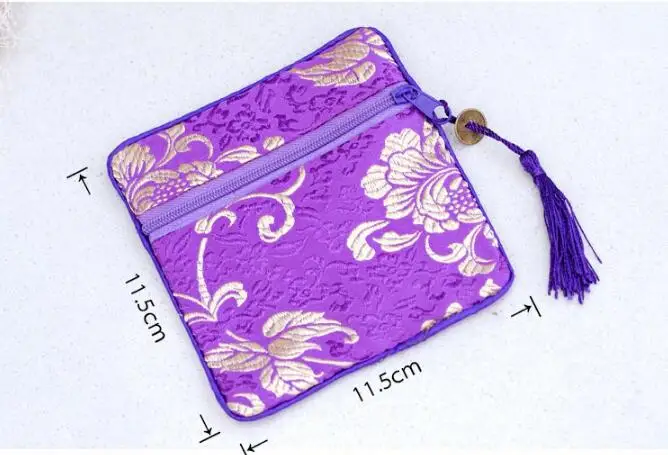 2022 New Silk Coin Purses Chinese Traditional Business Gift Zipper Embroidery Coin Bag Brocade wallet card bag
2022 New Silk Coin Purses Chinese Traditional Business Gift Zipper Embroidery Coin Bag Brocade wallet card bag