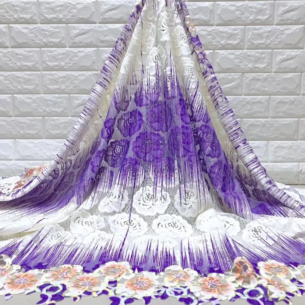 2019 African cotton Laces Embroidered Nigerian swiss volie lace dry lace High-quality African French Net Lace Fabric
2019 African cotton Laces Embroidered Nigerian swiss volie lace dry lace High-quality African French Net Lace Fabric