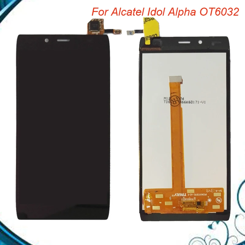 Высококачественный ЖК дисплей для Alcatel One Touch Idol Alpha OT6032 6032 6032A 6032X|display lcd touch screen|lcd