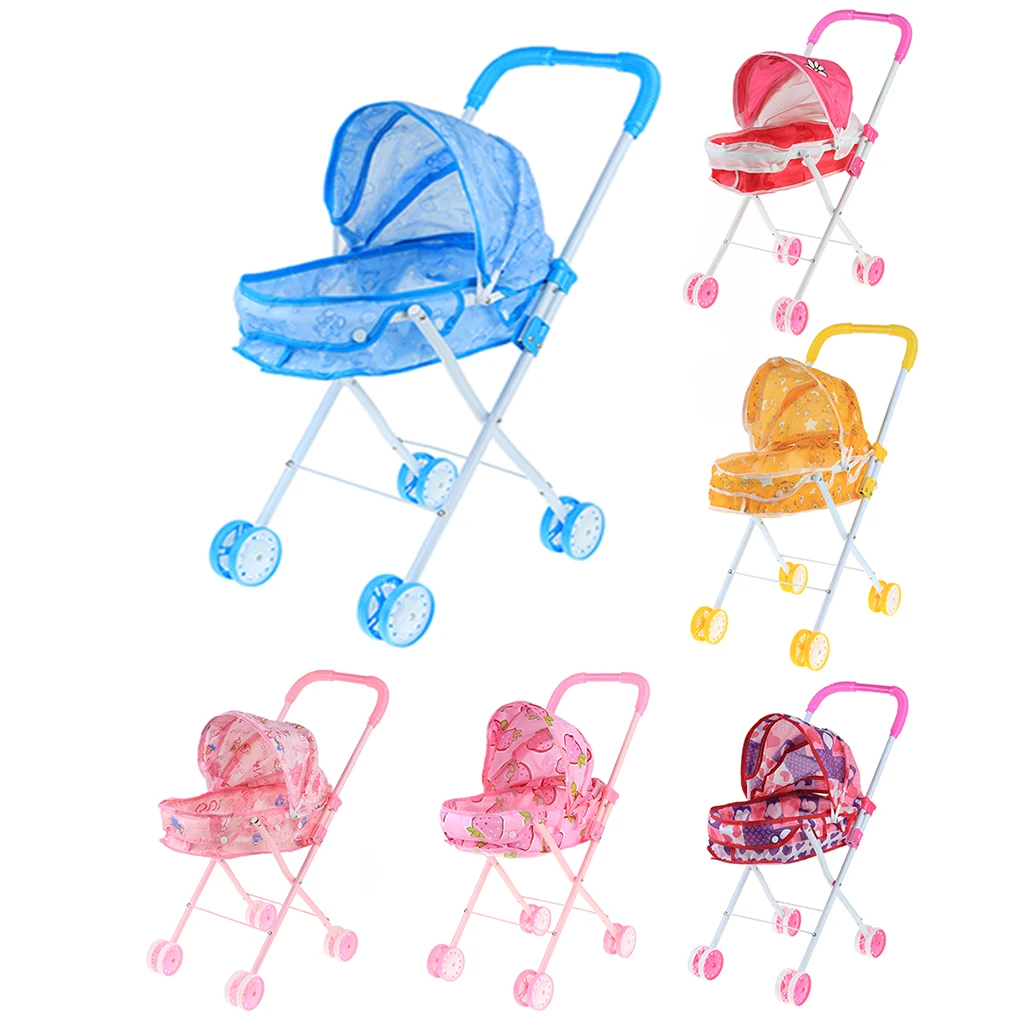 Mini Simulation Foldable Baby Push Cart Pushchair Stroller Pram Kids Pretend Play Furniture Toys
Mini Simulation Foldable Baby Push Cart Pushchair Stroller Pram Kids Pretend Play Furniture Toys