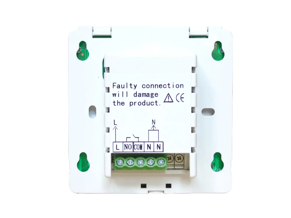 Programmable wall-mounted gas boiler thermostat with Russian language operation manual
Programmable wall-mounted gas boiler thermostat with Russian language operation manual