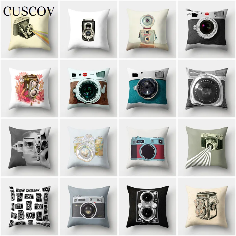 CUSCOV camera polyester sofa cushion cover creative wedding decoration household pillow case bedding comfort seat pillow cover
CUSCOV camera polyester sofa cushion cover creative wedding decoration household pillow case bedding comfort seat pillow cover