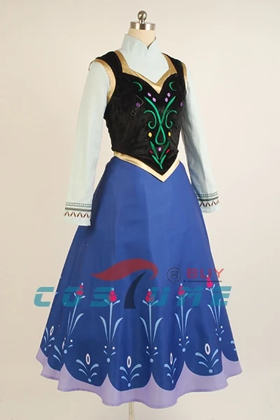 Princess cosplay Anna Women Adult Shirt Blue Long Dress Anime Party Halloween Cosplay Costume
Princess cosplay Anna Women Adult Shirt Blue Long Dress Anime Party Halloween Cosplay Costume