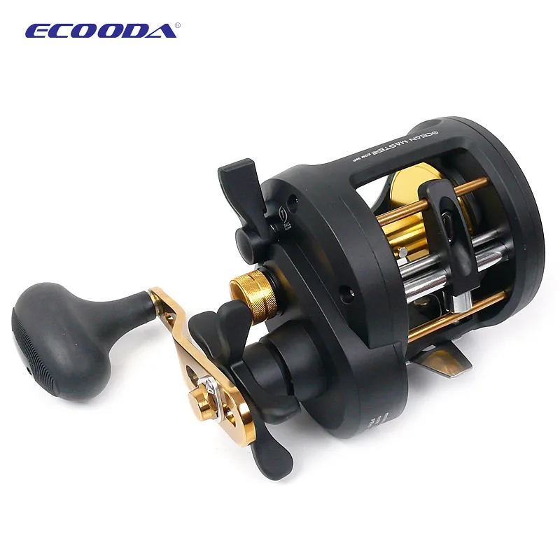 Free Shipping!!ECOODA Boat Fishing Reel 10kg 6.2:1 7 Ball Bearing Drag Power Drum Trolling Reel Right/Left Hand EOM30/ EOM50
Free Shipping!!ECOODA Boat Fishing Reel 10kg 6.2:1 7 Ball Bearing Drag Power Drum Trolling Reel Right/Left Hand EOM30/ EOM50