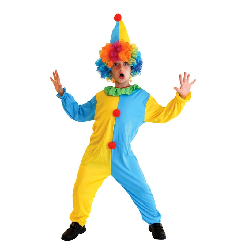 Kids Clown Costume Nose Clown Joker Onesie Kids Outfit Bodysuits Jumpsuits Hats Clown Dance Costumes Girls Boys
Kids Clown Costume Nose Clown Joker Onesie Kids Outfit Bodysuits Jumpsuits Hats Clown Dance Costumes Girls Boys