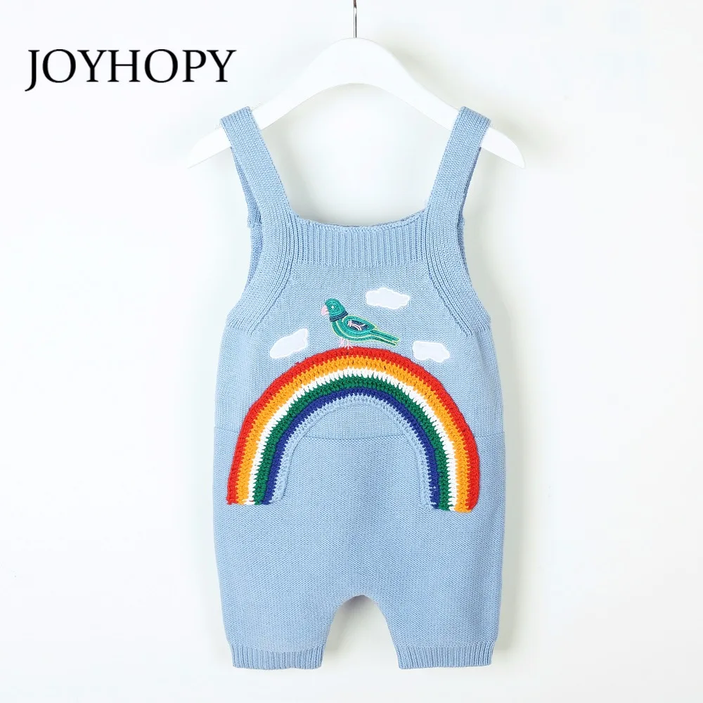 2018 Fashion Autumn baby boys clothes Rainbow Knitted baby Rompers Overalls Jumpsuits Boys Girls Solid Color Kids Rompers Clothe
2018 Fashion Autumn baby boys clothes Rainbow Knitted baby Rompers Overalls Jumpsuits Boys Girls Solid Color Kids Rompers Clothe