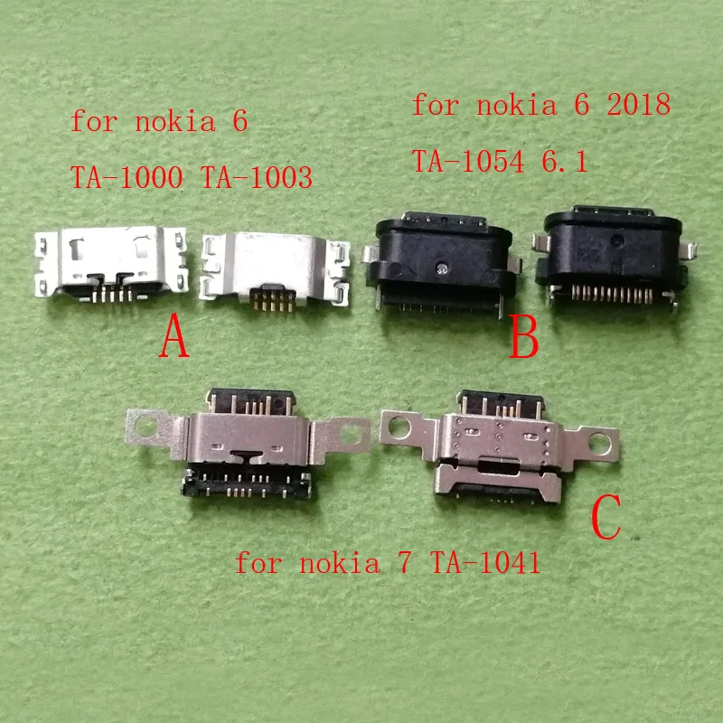 2 шт. usb зарядное устройство зарядный порт разъем док станция для Nokia 6 TA 1000 1003 2018 1054