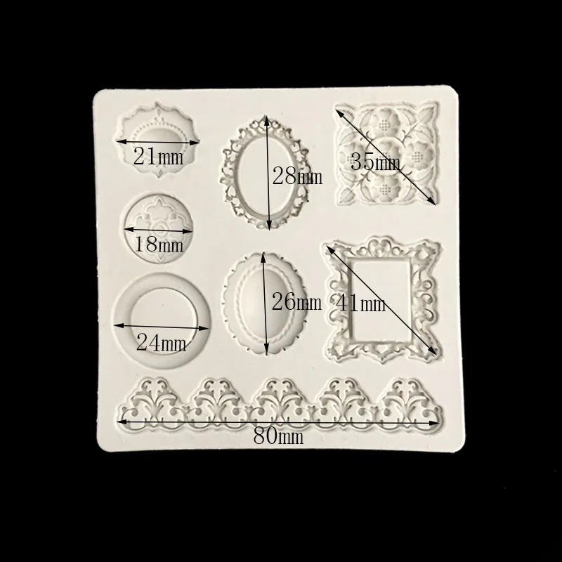 minsunbak Ornate jewelery diamond shapes Silicone mould Fondant Candy Chocolate Baking tools DIY cake decoration
minsunbak Ornate jewelery diamond shapes Silicone mould Fondant Candy Chocolate Baking tools DIY cake decoration