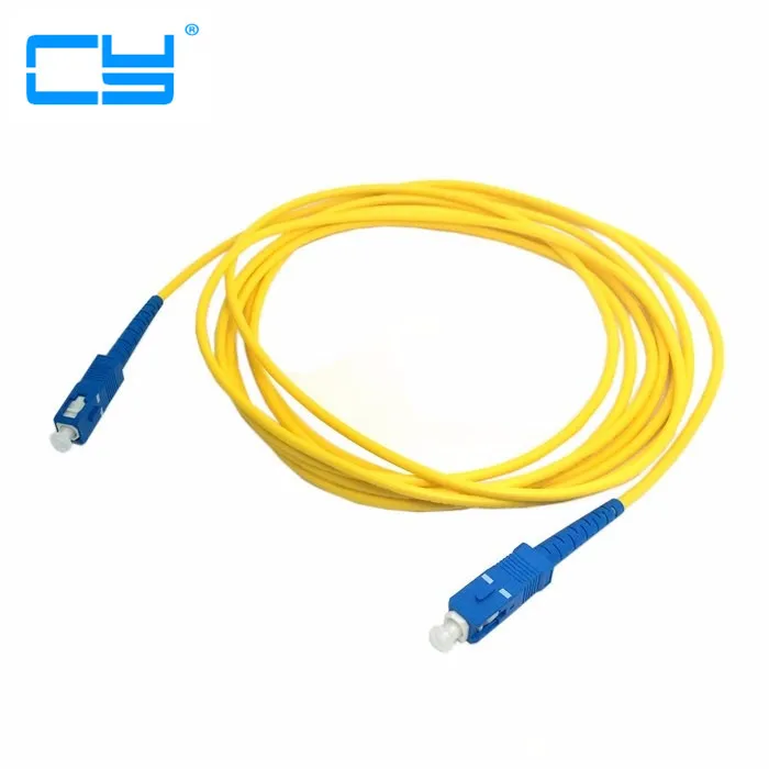 SC to SC Fiber Patch Cord Jumper Cable SM Simplex Single Mode Optic for Network 3m 5m 10m 10ft 16ft 33ft
SC to SC Fiber Patch Cord Jumper Cable SM Simplex Single Mode Optic for Network 3m 5m 10m 10ft 16ft 33ft