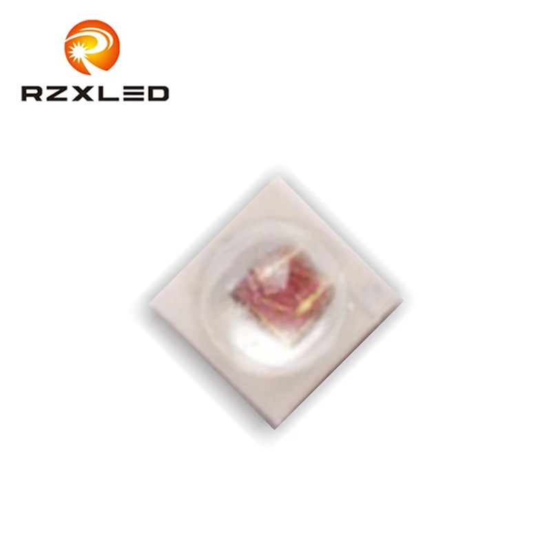 10 шт./лот LED 2 V 1W 3535 упаковка глубокий красный 640NM 645NM для водяное растение