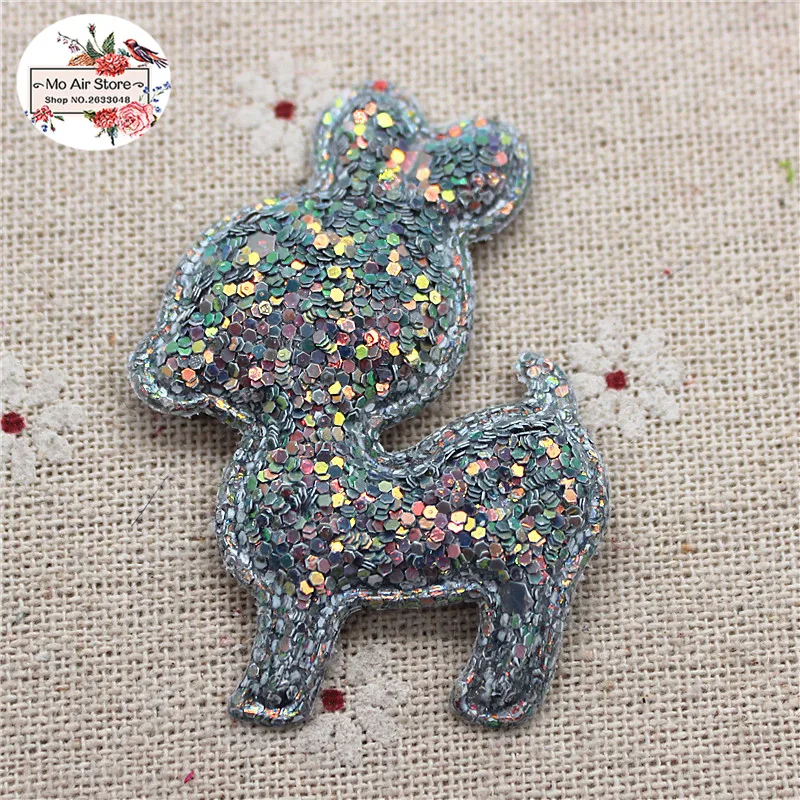 12pcs bling slap-up deer Non-woven patches glitter Felt Appliques for clothes Sewing Supplies DIY craft hair bow center
12pcs bling slap-up deer Non-woven patches glitter Felt Appliques for clothes Sewing Supplies DIY craft hair bow center